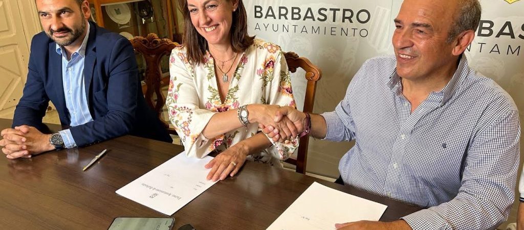 Convenio colaboración con el Ayuntamiento de Barbastro